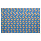 Camels Print Fabric Blue Stoff (Fat Quarter (45,7 x 55,9 cm))