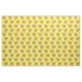 Camels Print Fabric Yellow Stoff (Fat Quarter (45,7 x 55,9 cm))