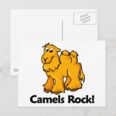 Camels Rock! Postkarte (Vorne/Hinten)