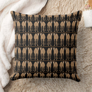 Camels Throw Pillow Kissen