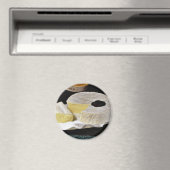 Camembert Cheese Magnet (In Situ (Geschirrspüler))