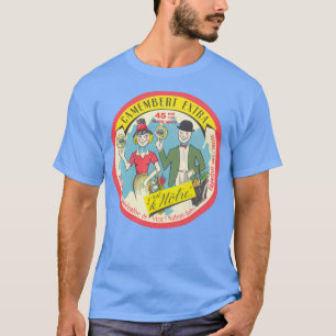 Camembert Extra Vintager französischsprachiger Käs T-Shirt