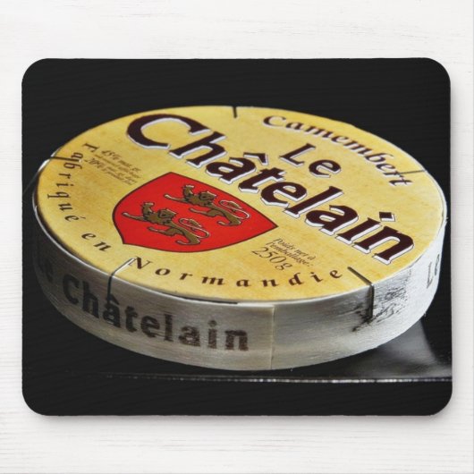 Camembert-Käsebox Mousepad (Vorne)
