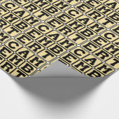 Camembert, Weichkäse Geschenkpapier (Ecke)