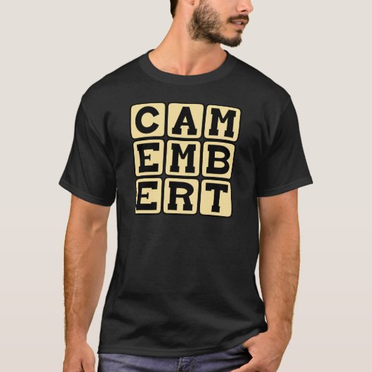 Camembert, Weichkäse T-Shirt (Vorderseite)