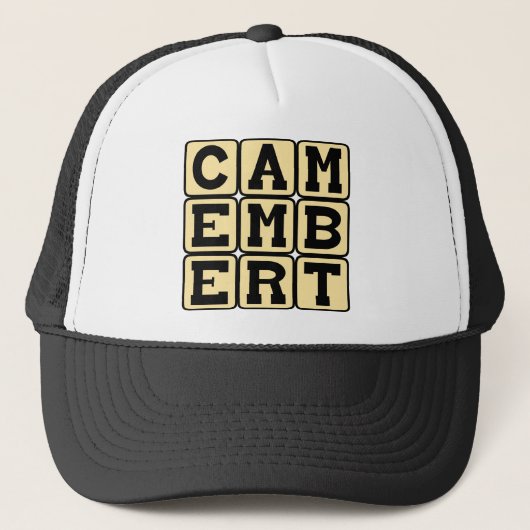 Camembert, Weichkäse Truckerkappe (Vorderseite)