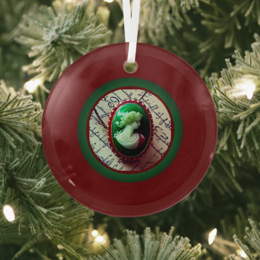 Cameo Jewelry Ornament Aus Glas (InSitu)