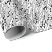 Cameo Lang hellgrau Design Geschenkpapier (Rolleneckpunkt)