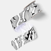 Cameo Lang hellgrau Design Satinband (Rückseite)