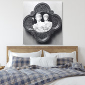 Cameo mit dem Kaiser Honorius und seiner Ehefrau Leinwanddruck (Insitu (Schlafzimmer))