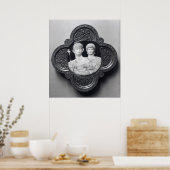 Cameo mit dem Kaiser Honorius und seiner Ehefrau Poster (Küche)
