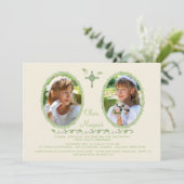 Cameo Religious Einladung (Stehend Vorderseite)