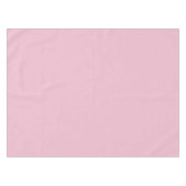 Cameo-Rosa (einfarbig) Tischdecke (Vorderseite (Horizontal))