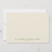 Cameo Siblings Two Foto Religiöse Einladung (Rückseite)