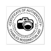 Camera #3 “Certificate of Authenticity” Name URL Permastempel (Design)