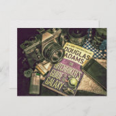 Camera Book Cell Phone Postübermittlung Postkarte (Vorne/Hinten)