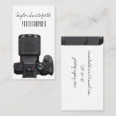 Camera-Business-Card Visitenkarte (Vorne/Hinten)