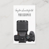 Camera-Business-Card Visitenkarte (Vorderseite)