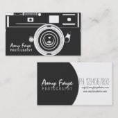 Camera Business Cards | Fotografie Visitenkarte (Vorne/Hinten)