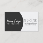 Camera Business Cards | Fotografie Visitenkarte (Rückseite)