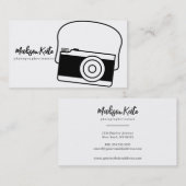 Camera Business Cards | Fotografie Visitenkarte (Vorne/Hinten)