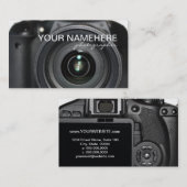Camera Business Cards Visitenkarte (Vorne/Hinten)