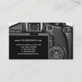 Camera Business Cards Visitenkarte (Rückseite)