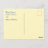 Camera Club Foto Shoot with Picture Postkarte (Rückseite)