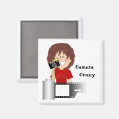Camera Diva Magnet (Vorderseite/Rückseite)