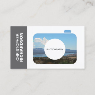 CAMERA FOTO LOGO for FOTOGRAPHERS Business Card Visitenkarte
