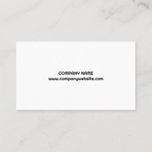 Camera | Gitterpapier | Journalismus Visitenkarte (Rückseite)