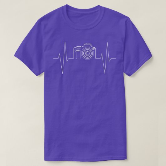 Camera heartbeat T-Shirt (Design vorne)