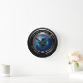 Camera Image Round Wall Uhr (Zuhause)