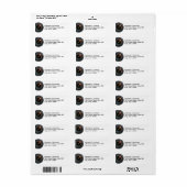 Camera Lens Address Labels (Vorne)