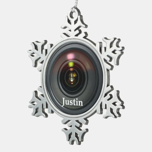 Camera Lens Ornament Passen Sie es an! (Rechts)