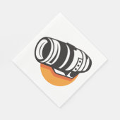 Camera Lens Paper Napkins Serviette (Ecke)