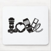 Camera-Liebe Mousepad (Vorne)