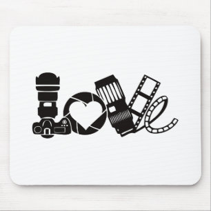 Camera-Liebe Mousepad
