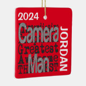Camera Man Extraordinaire CUSTOM Keramikornament (Rechts)