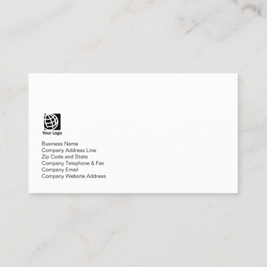 Camera Operator Elegante Camera Icon Blue Glow Visitenkarte (Rückseite)