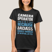 Camera-Operator T-Shirt (Vorderseite)
