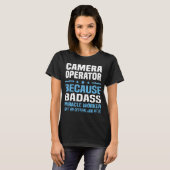 Camera-Operator T-Shirt (Vorne ganz)