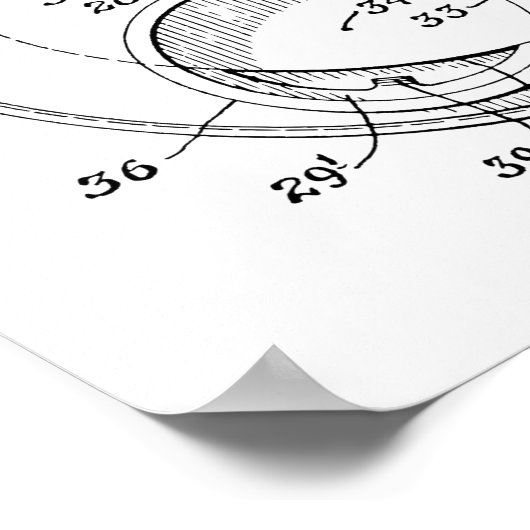 Camera-Patent Poster (Ecke)
