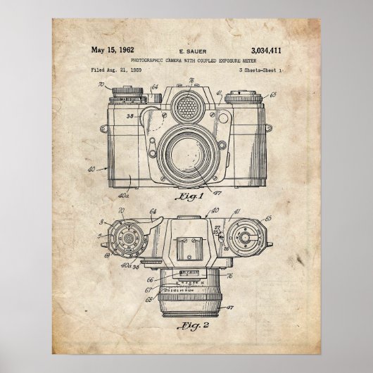 Camera-Patent Poster (Vorne)