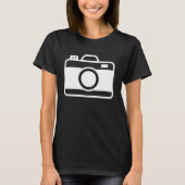 Camera Photographer T-Shirt (Vorderseite)