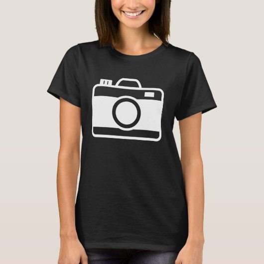 Camera Photographer T-Shirt (Vorderseite)