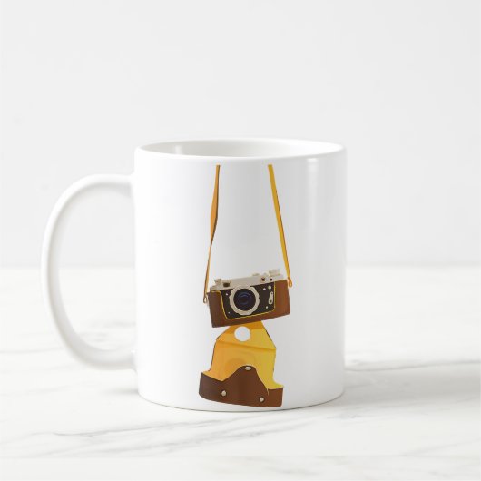 Camera Photographers Gift Vintage Camera Photograp Kaffeetasse (Links)