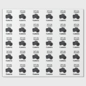 Camera Photography Candid Photographer Geschenkpapier (Flach)