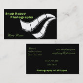 Camera Roll Business Card Visitenkarte (Vorne/Hinten)