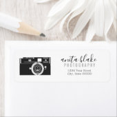 Camera-Rücksendeadressen-Aufkleber (Insitu)